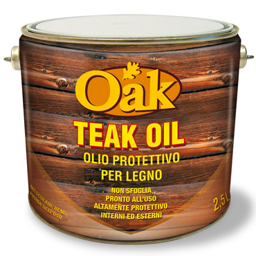 OAK teak oil impregnante rigenerante