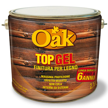 OAK finitura in gel impregnante per protezione e manutenzione 8 tinte
